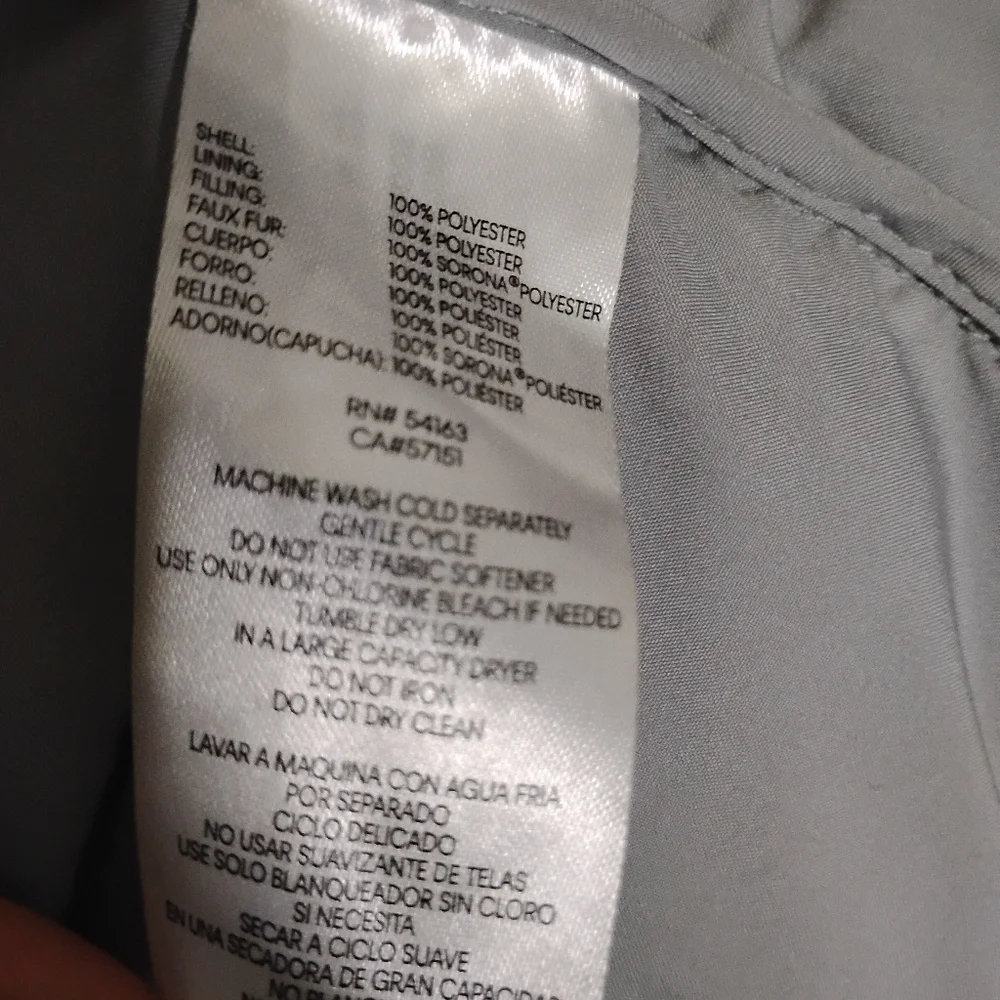 Andrew Marc Women's Gray Puffer Jacket - Picture 6 of 6